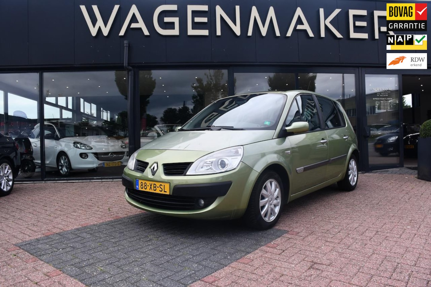 Renault Scénic - 1.6-16V Tech Line AUT|Clima|Cruise|NAVIGATIE - AutoWereld.nl