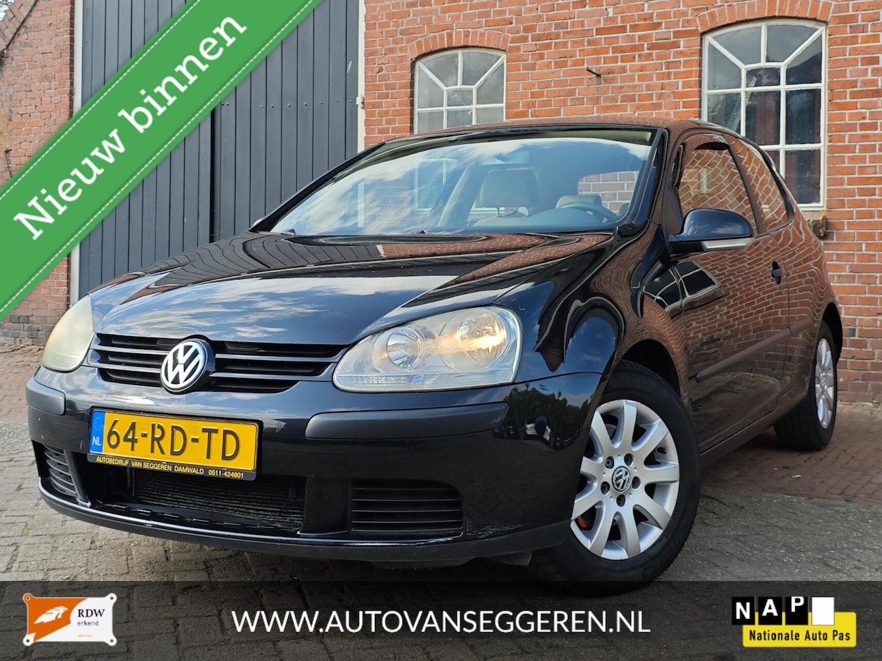 Volkswagen Golf - 1.6 - Garantie/Nieuwe APK / Cruise - AutoWereld.nl
