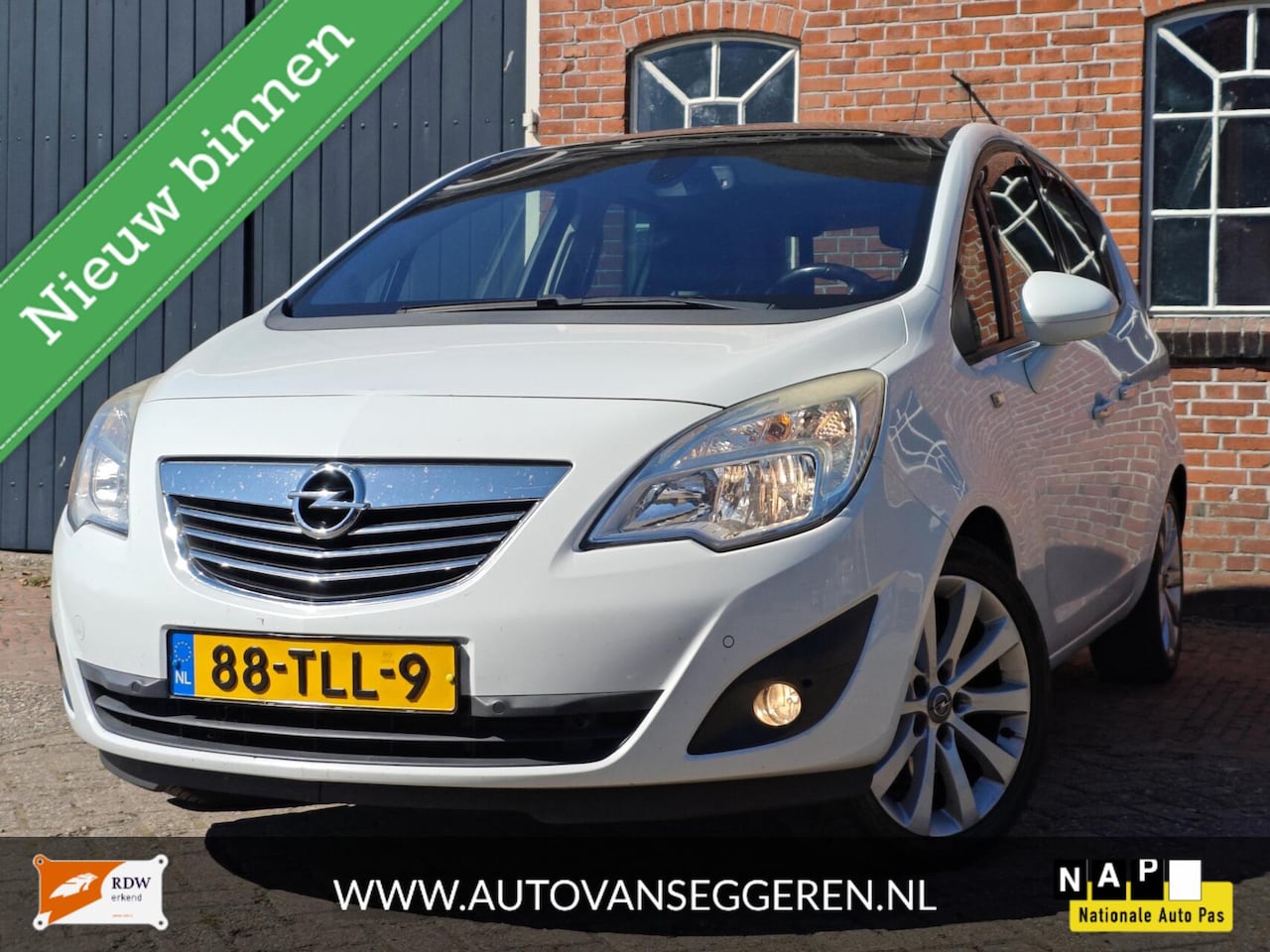 Opel Meriva - 1.4 Turbo - Trekhaak / Cruise / Clima / pano - AutoWereld.nl