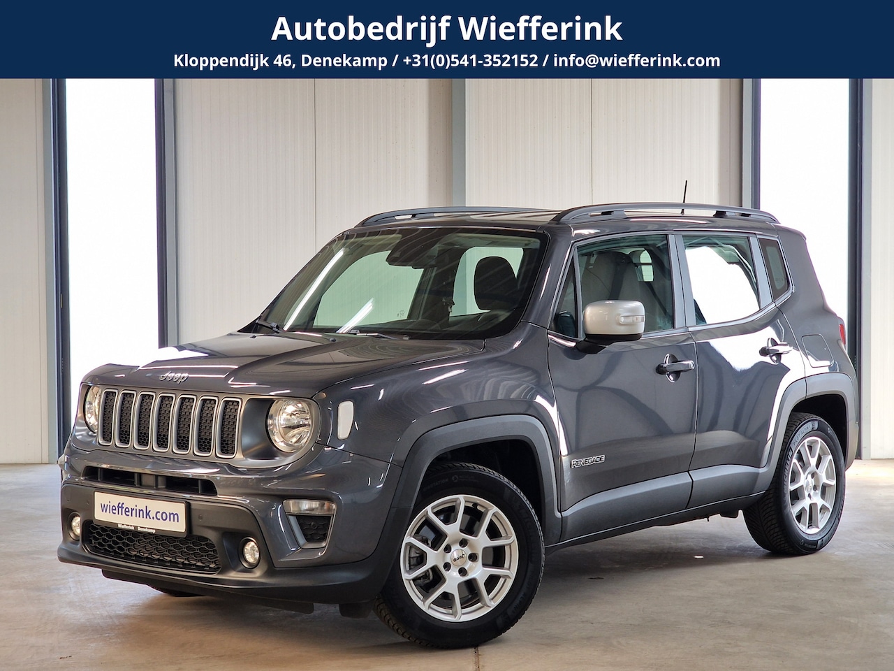 Jeep Renegade - 4xe 190 Plug-in Hybrid Electric Limited | Navi | ACC | Apple&Android - AutoWereld.nl