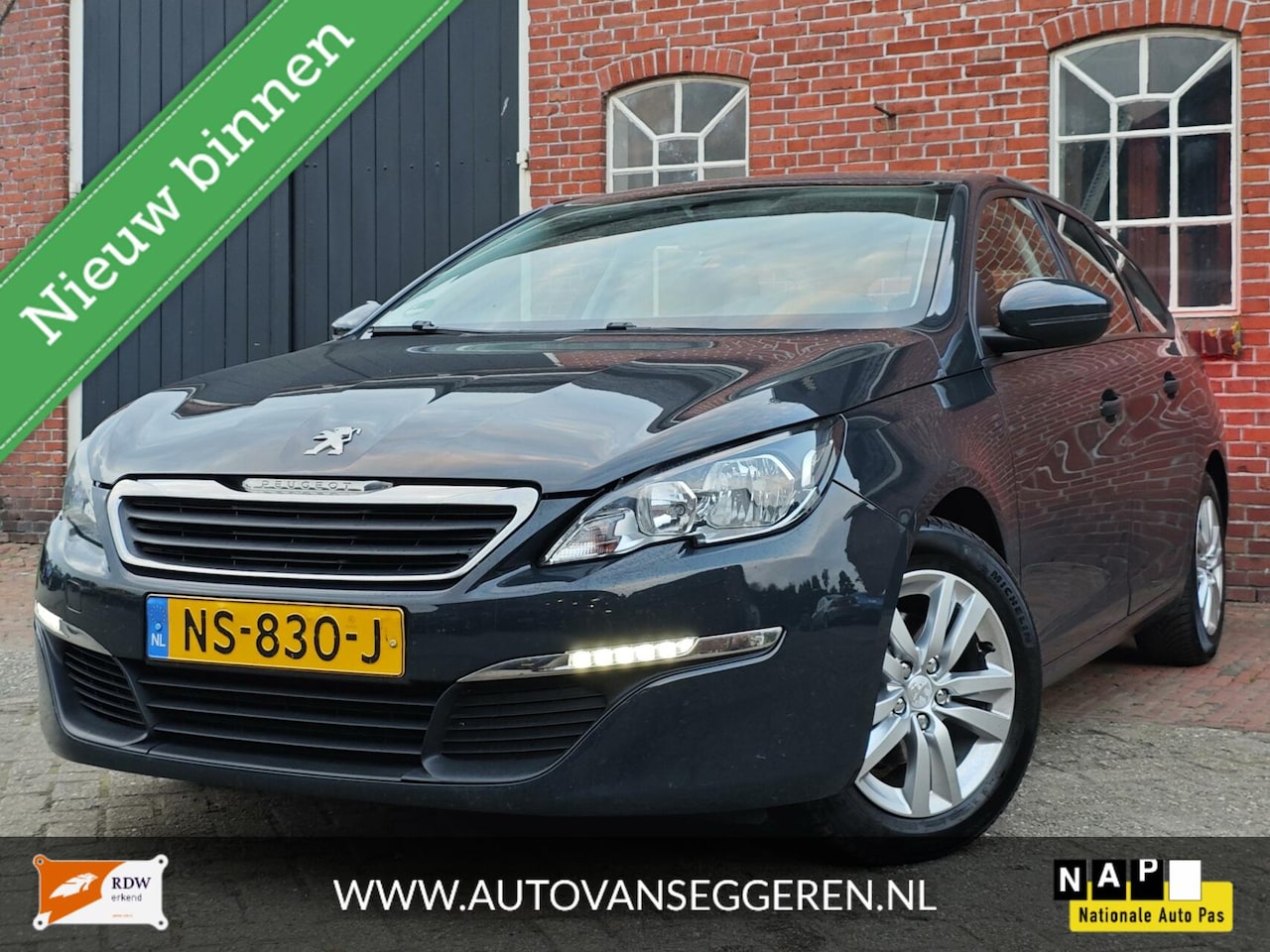Peugeot 308 SW - 1.6 BlueHDI - Trekhaak / Cruise/Clima / Navi - AutoWereld.nl