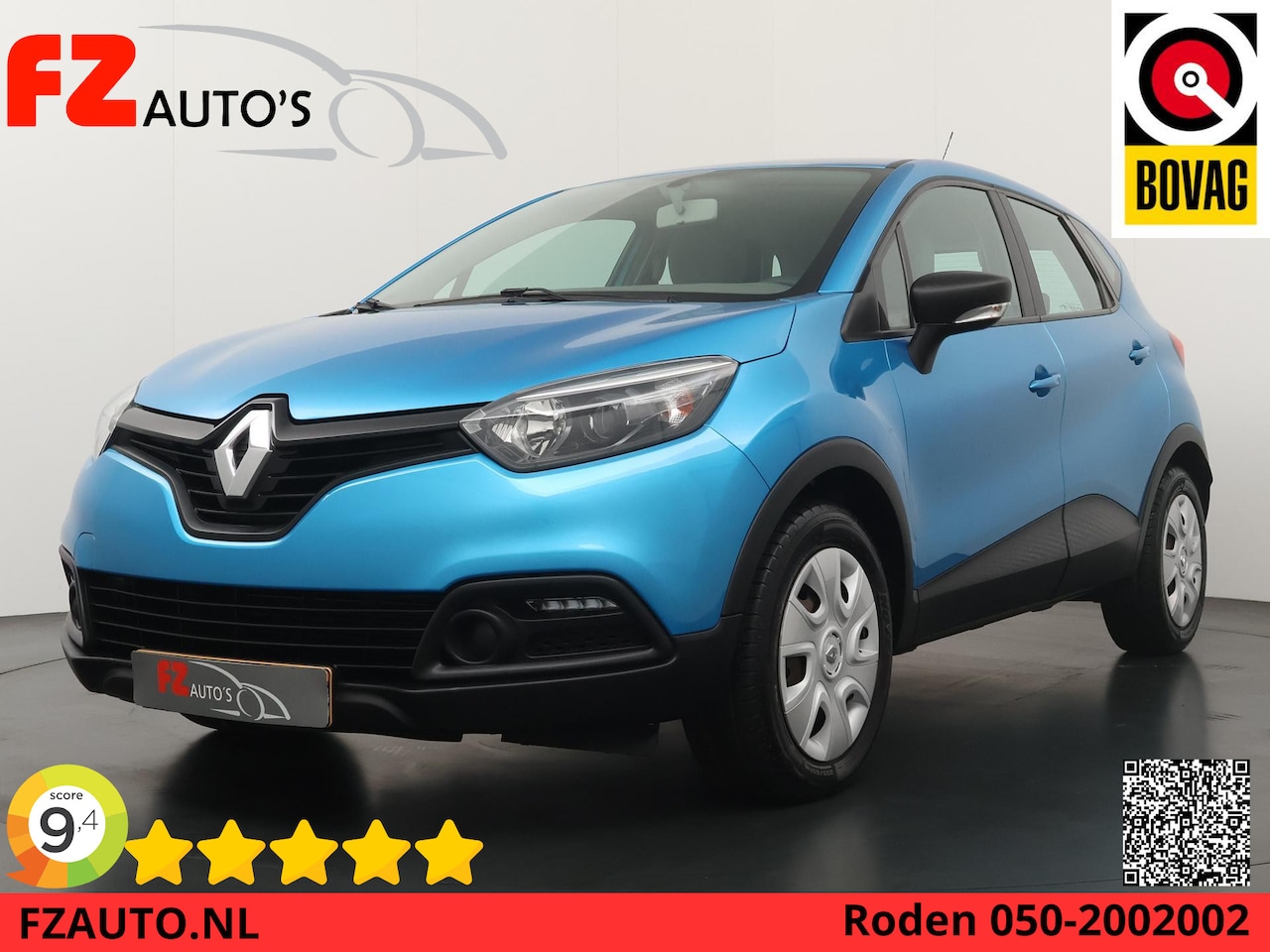 Renault Captur - 0.9 90pk TCe Authentique - Airconditioning - Cruise Control - Radio - AutoWereld.nl