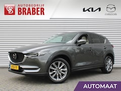 Mazda CX-5 - 2.0 SkyActiv-G 165PK 6AT Luxury | Wit Leder | Bose Audio | Schuifdak | Navi | Keyless | Ca