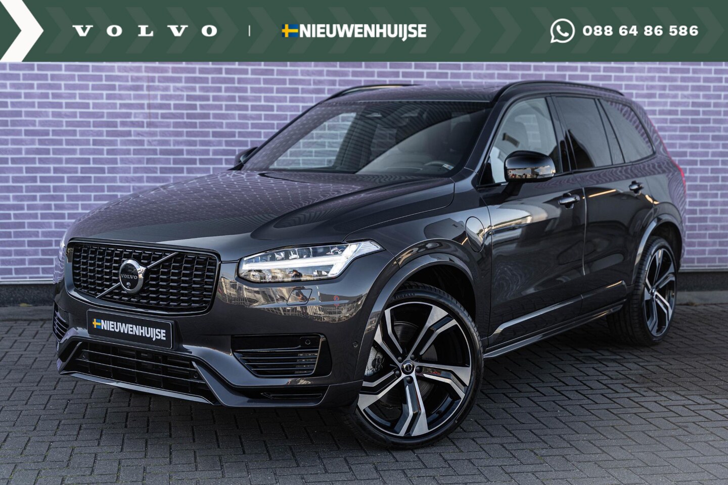 Volvo XC90 - T8 Recharge AWD Ultimate Dark | Long Range | Google | Adaptieve Cruise | Schuif-/Kanteldak - AutoWereld.nl