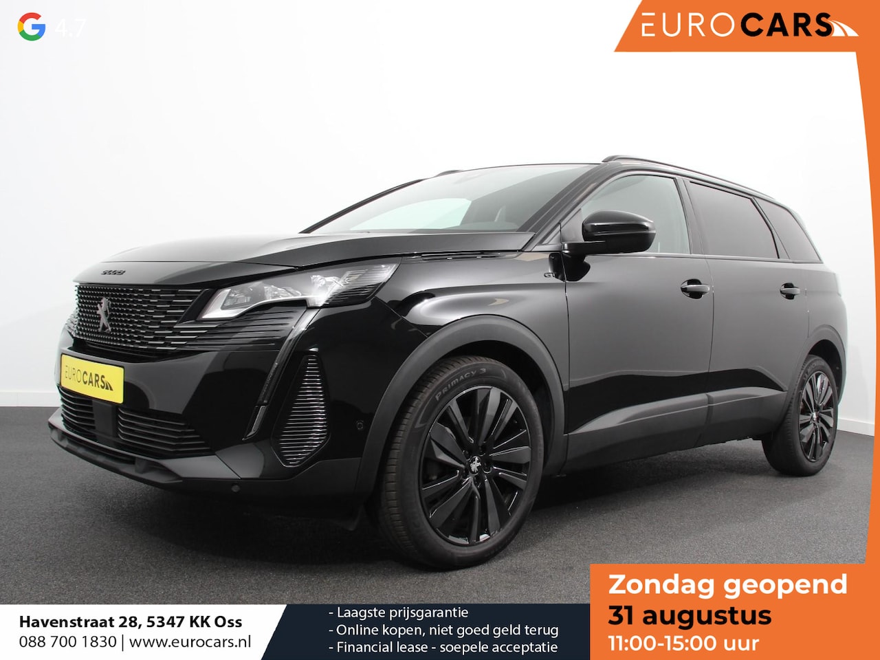 Peugeot 5008 - 1.2 PureTech 130pk Automaat GT Climate control Adaptive cruise control Achteruitrijd camer - AutoWereld.nl