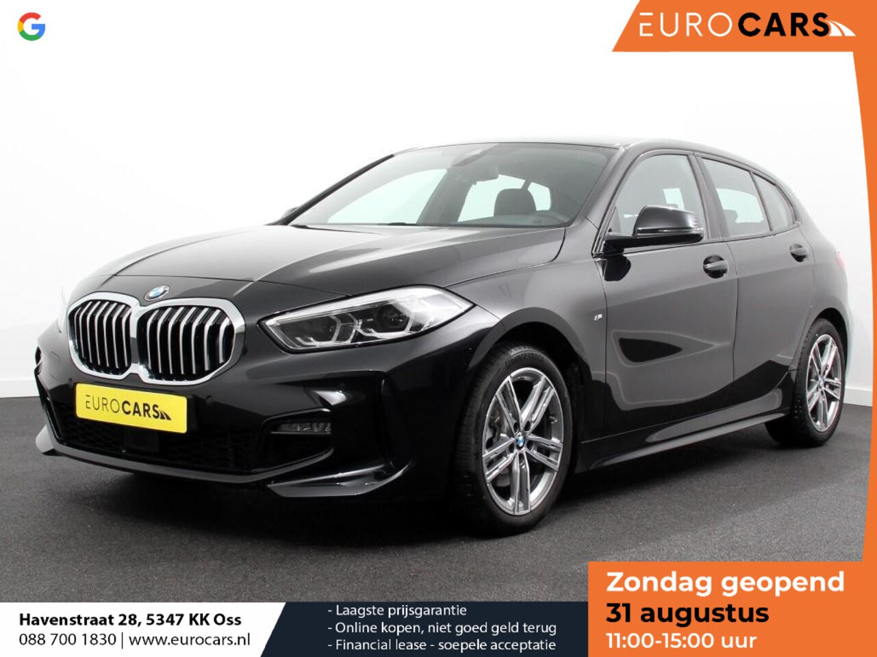 BMW 1-serie - 118i M-Sport Climate Control Adeptive cruise control Stoelverwarming LED Parkeersensoren A - AutoWereld.nl