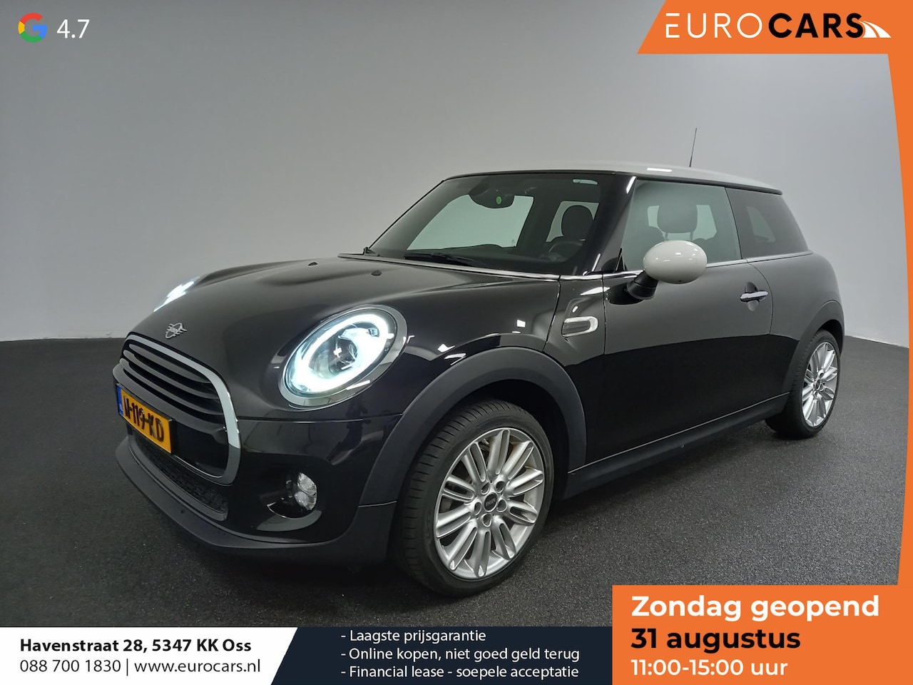 MINI Cooper - Mini 1.5 136pk Chili | Climate control | Cruise control | Lichtmetalen velgen 17" | Stoelv - AutoWereld.nl