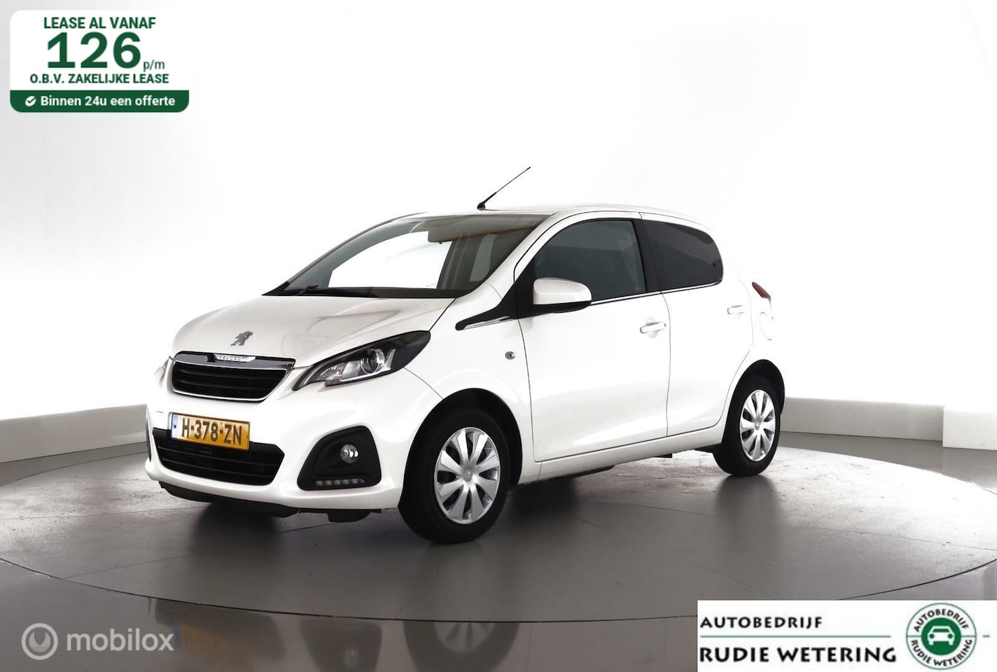 Peugeot 108 - 1.0 e-VTi Active airco|cam|dab|applecarplay/androidauto|tel. - AutoWereld.nl