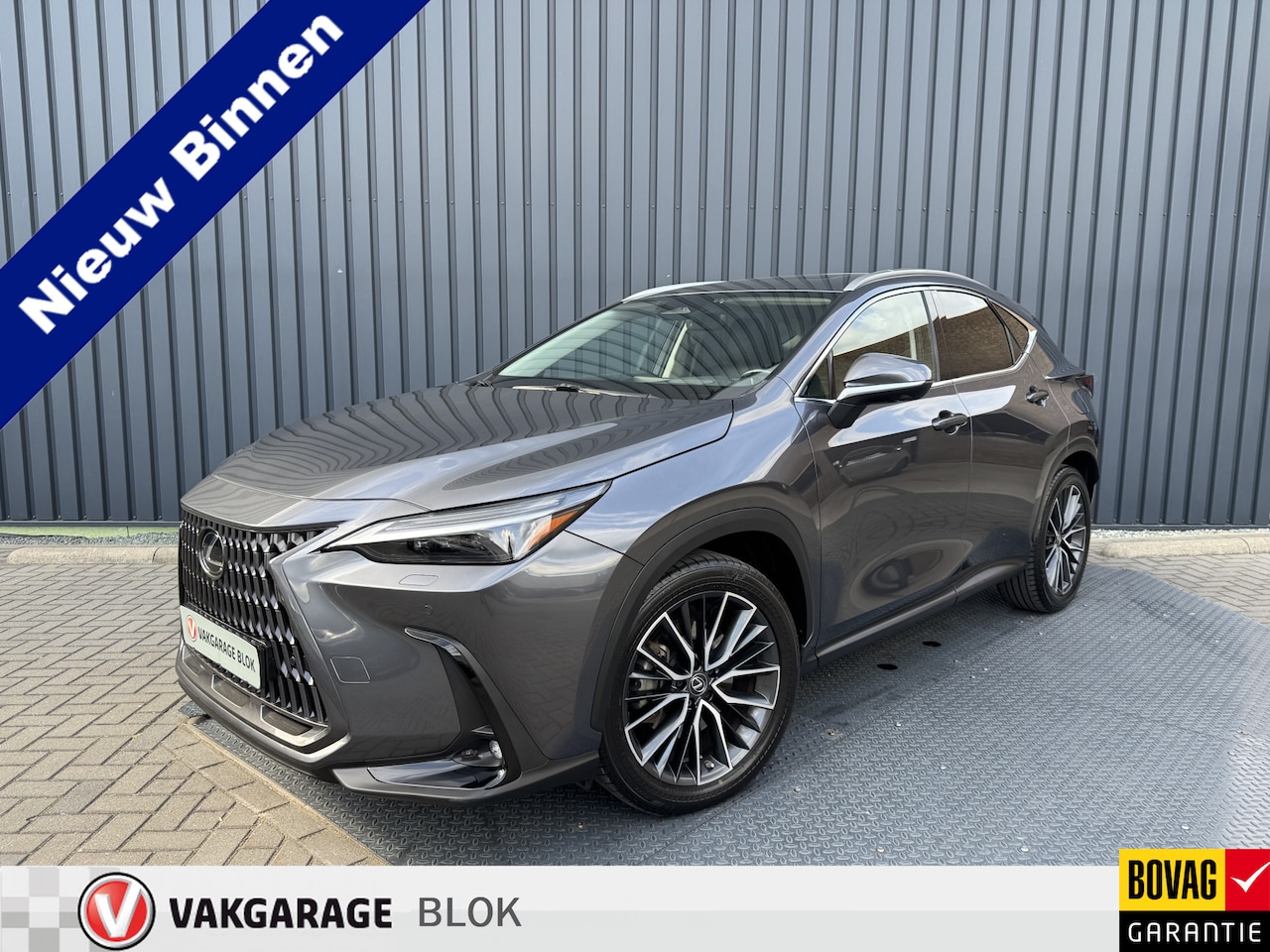 Lexus NX - 450h+ AWD Executive / President | Schuif-/kanteldak | Sonic grey | 360 camera | Head-up | - AutoWereld.nl