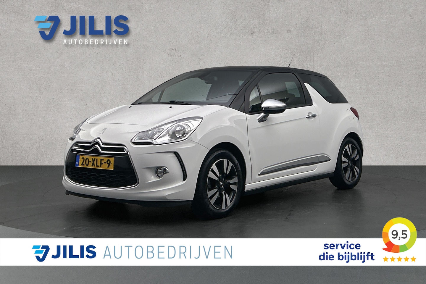 Citroën DS3 - 1.6 So Chic | Airco | Cruise control | Lichtmetalen velgen - AutoWereld.nl