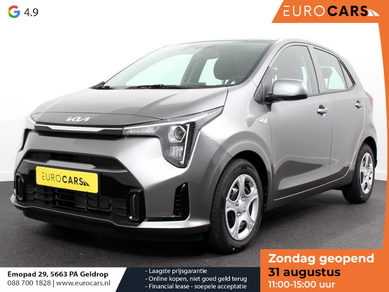Kia Picanto - 1.0 DPI DynamicLine Automaat | Navigatie | |Apple Carplay/Android auto | Airco | Camera | - AutoWereld.nl