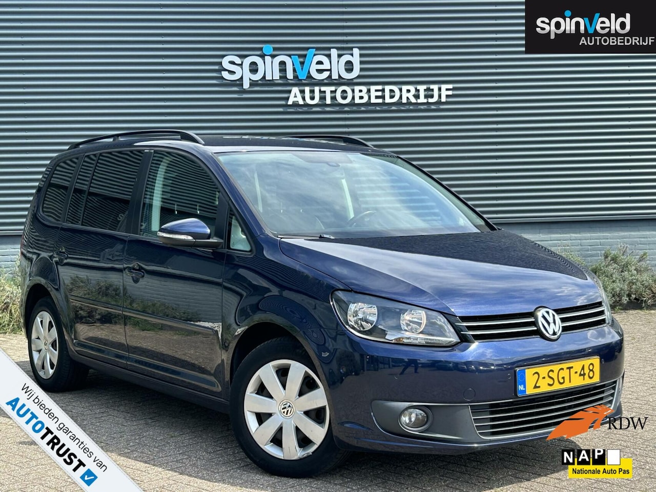 Volkswagen Touran - 1.4 TSI Comfortline BJ'13 NAP NL NAVI CLIMATE - AutoWereld.nl