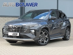 Hyundai Tucson - 1.6 T-GDI HEV 230 PK N Line Sky 1e eigen | dealer onderh | full options | 1650 kg tr.gewic