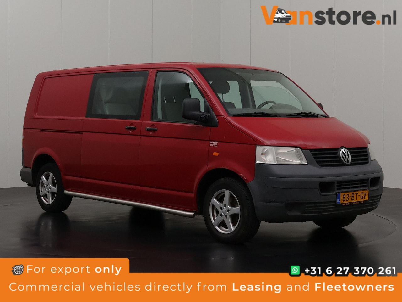 Volkswagen Transporter - 2.5TDI 130PK Lang Dubbele Cabine | Trekhaak 2500Kg - AutoWereld.nl