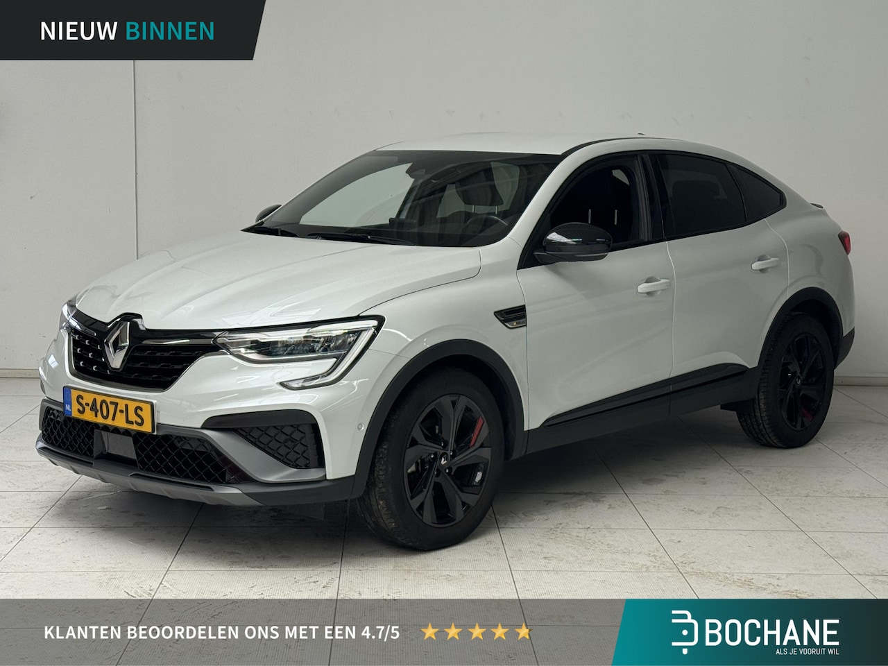 Renault Arkana - 1.6 E-Tech Hybrid 145 R.S. Line Clima/Navi/Camera/Leder/Stoelverwarming - AutoWereld.nl