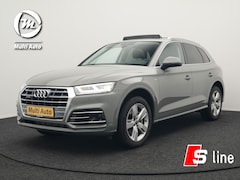 Audi Q5 - 50 TFSI e Quattro S Line Plug In Hybrid 299pk Dealer O.H PHEV | Panodak | Adaptive Cruise