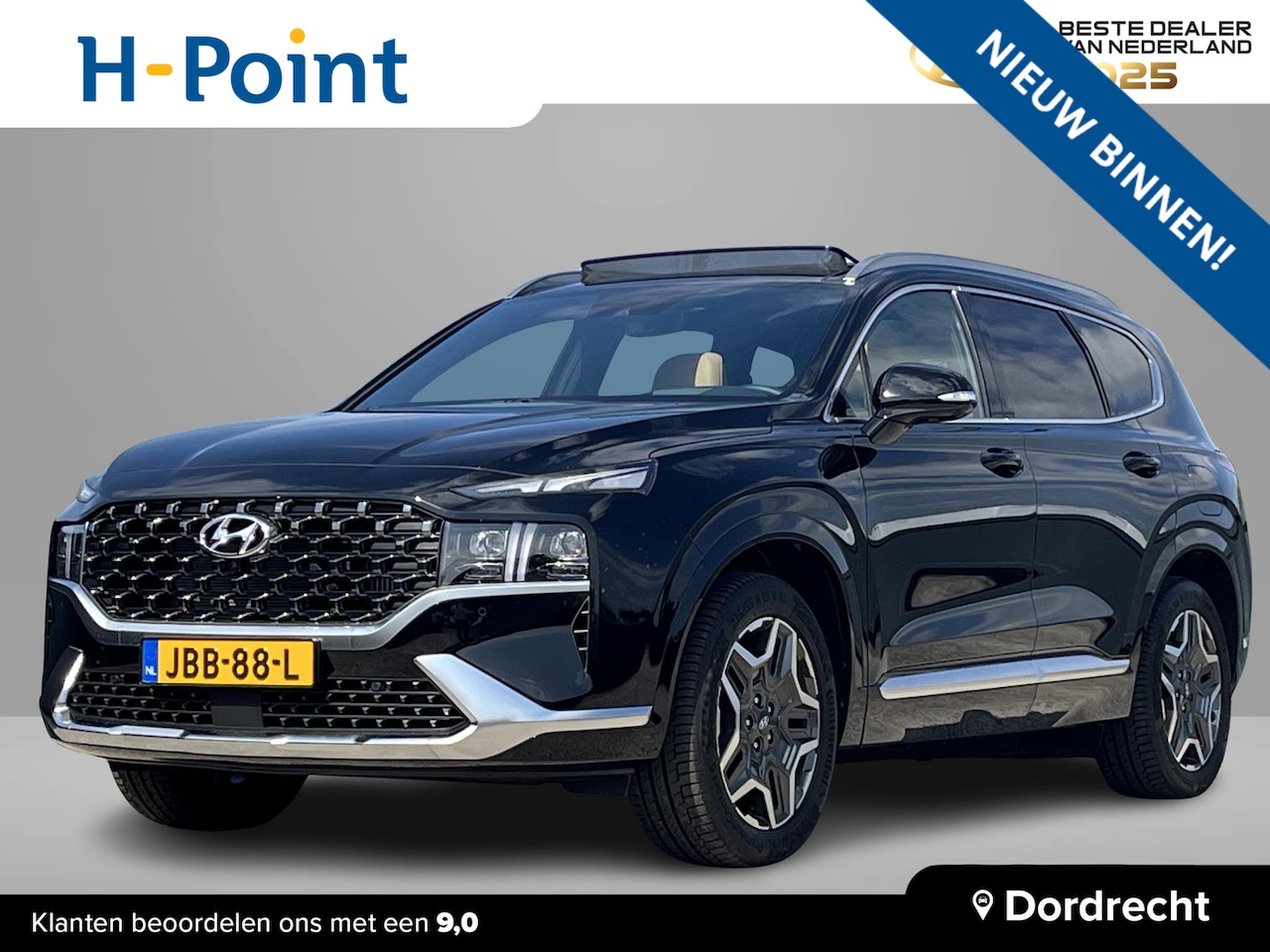 Hyundai Santa Fe - 1.6 T-GDI PHEV Premium Plus Sky 7p. | Fabrieksgarantie 07-2029 | Panorama schuifkanteldak - AutoWereld.nl