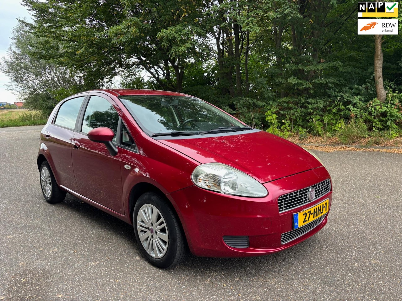 Fiat Grande Punto - 1.4 Edizione Lusso | Automaat! | 5dr. | Clima | APK - AutoWereld.nl