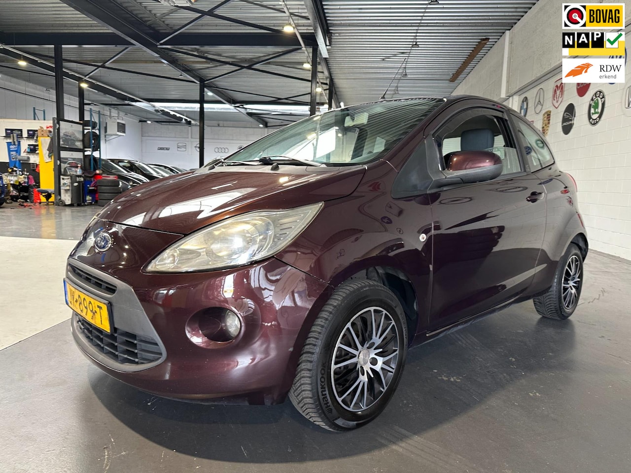 Ford Ka - 1.2 Limited/Airco/Apk nieuw bij aflevering - AutoWereld.nl