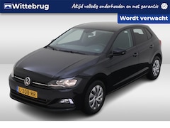 Volkswagen Polo - 1.0 TSI Comfortline / AUTOMAAT/ AIRCO/ PARK. SENSOREN A/ DAB/ BLUETOOTH/ NAVI/ LEDER STUUR