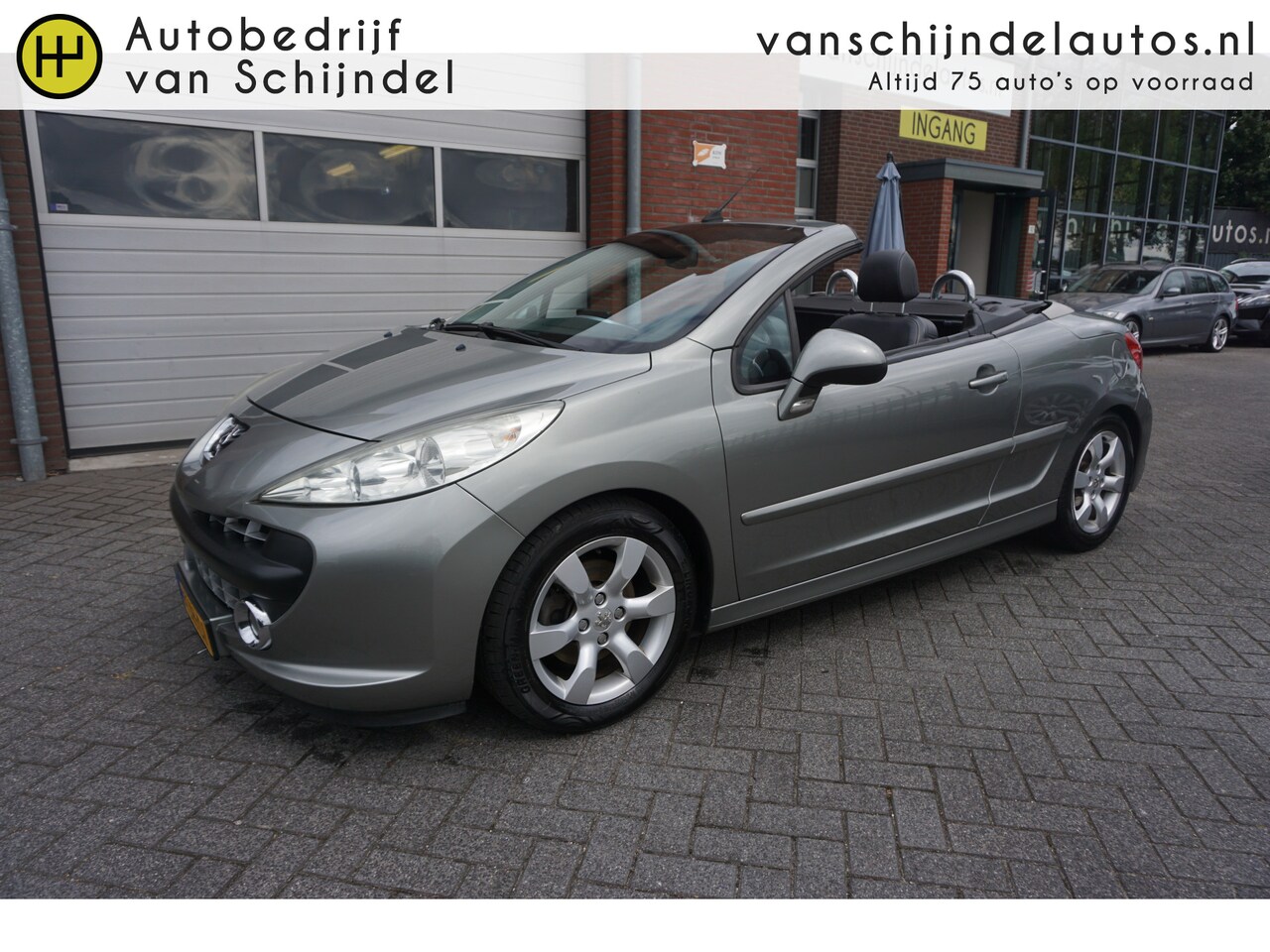 Peugeot 207 CC - 1.6 VTi 120PK PREMIERE LEDER STOELVERWARMING ECC AIRCO PARKEERSENSOREN 16INCH LMV RADIO CD - AutoWereld.nl