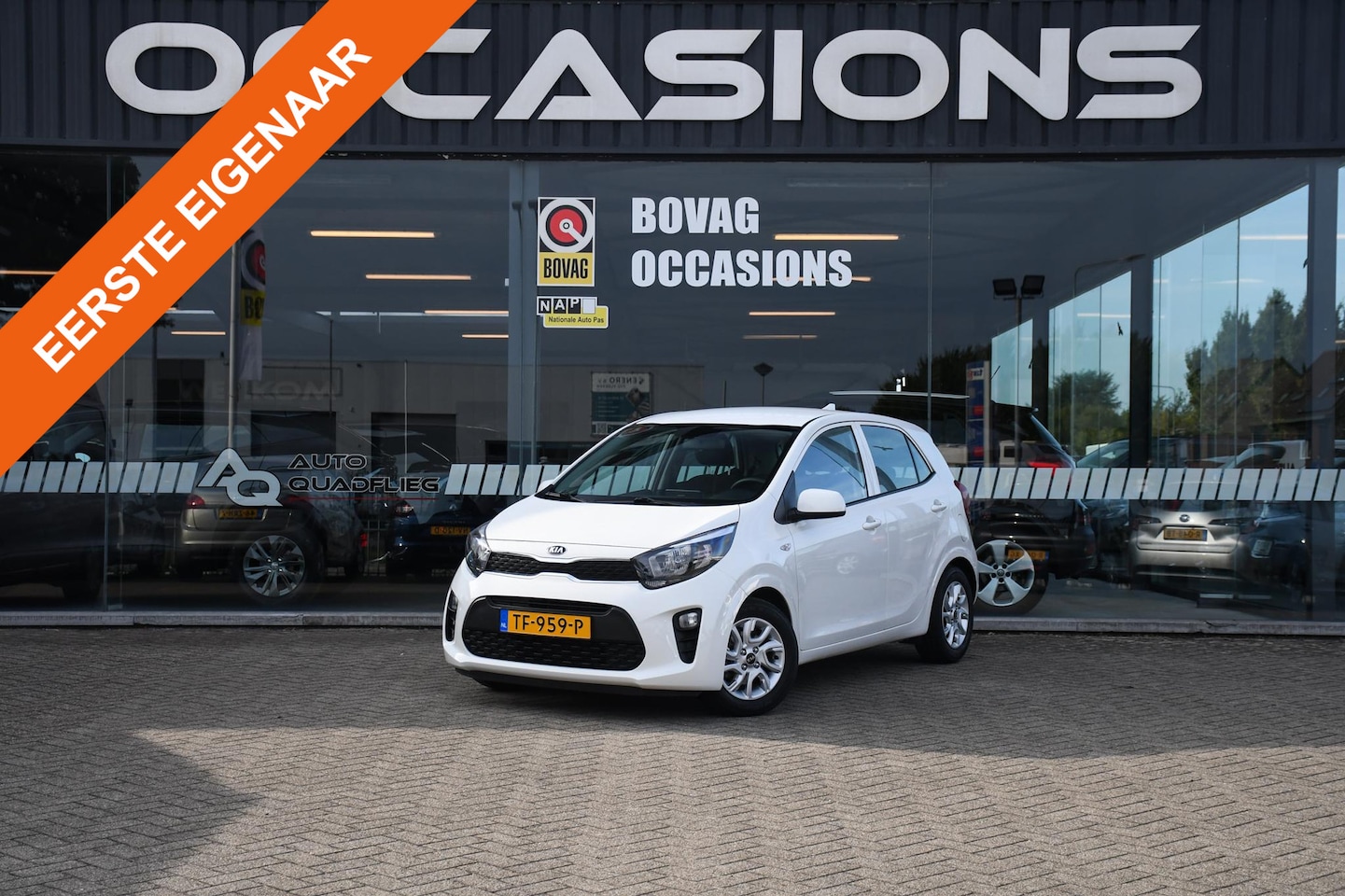 Kia Picanto - 1.0 CVVT ComfortPlusLine Navigator 1 EIGENAAR - AutoWereld.nl