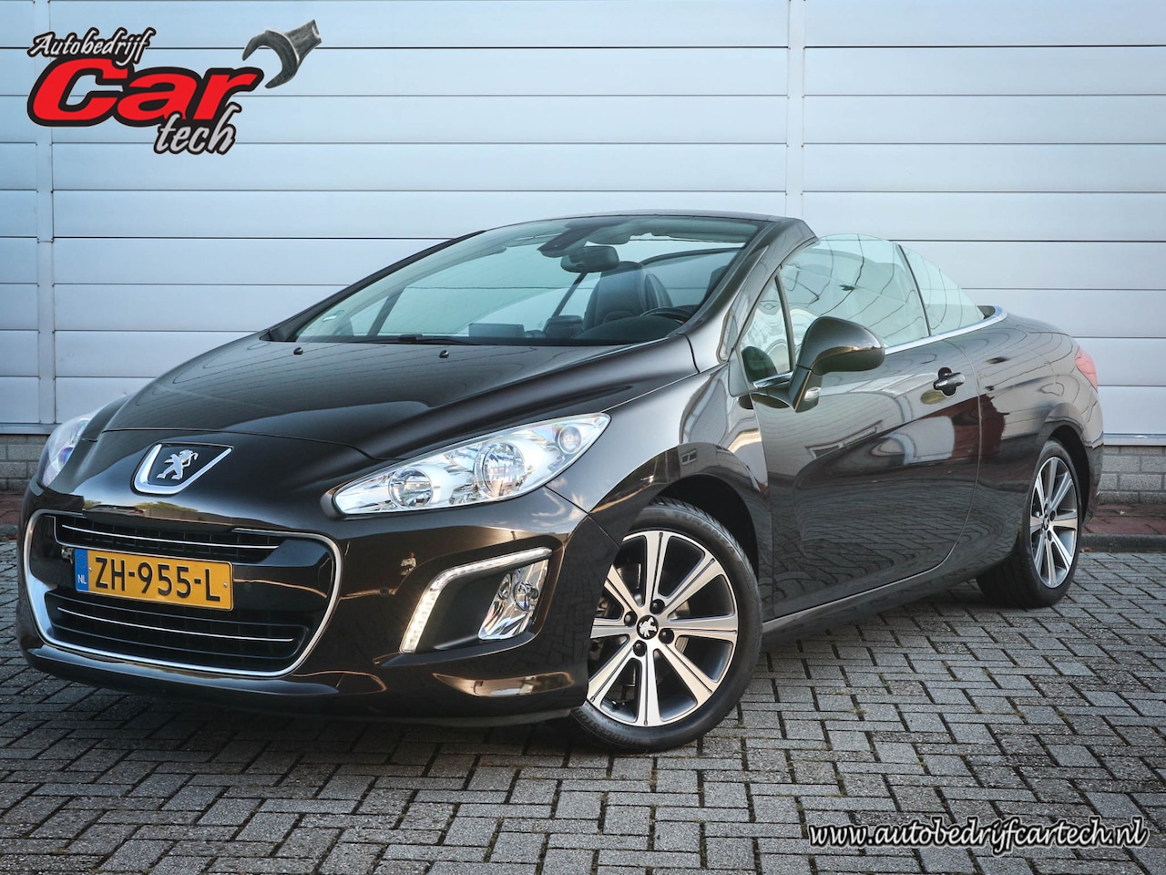 Peugeot 308 CC - 1.6 THP Féline | Clima | Cruise | Navi | Leer | Stoelverwarming| Lichtmetaal | Pdc | - AutoWereld.nl