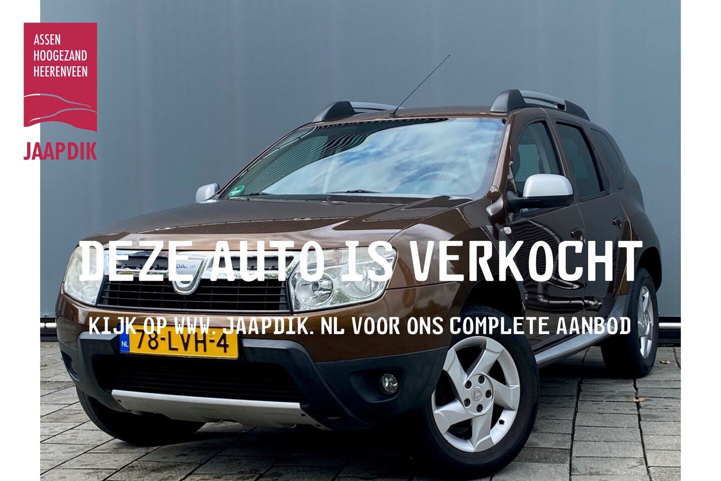 Dacia Duster - BWJ 2010 | 1.6 105PK Lauréate 2wd | TREKHAAK | AIRCO | LICHTMETAAL | RADIO/CD | PRIVACY GL - AutoWereld.nl