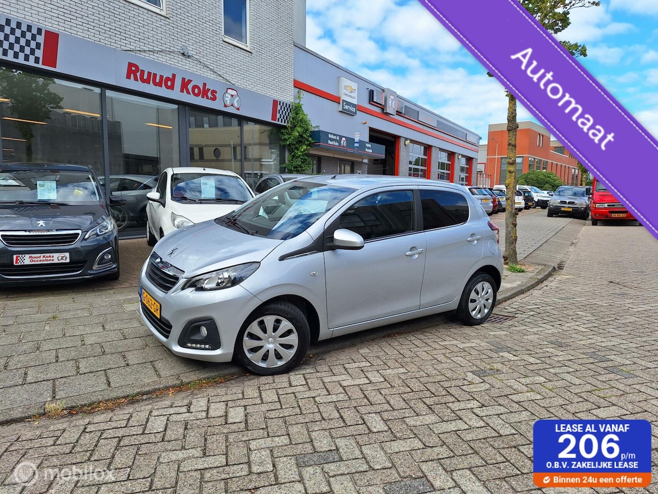 Peugeot 108 - 1.0 e-VTi ACTIVE AUTOMAAT / Airco / NL-Auto / - AutoWereld.nl