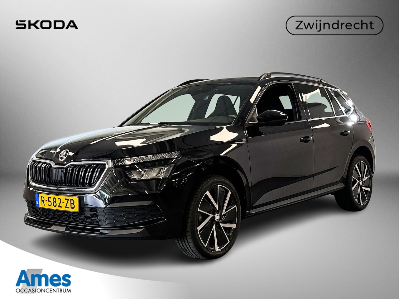 Skoda Kamiq - 1.0 TSI 110pk Sport Business 18" lichtmetalen velgen / Achteruitrijcamera / Virtual Cockpi - AutoWereld.nl