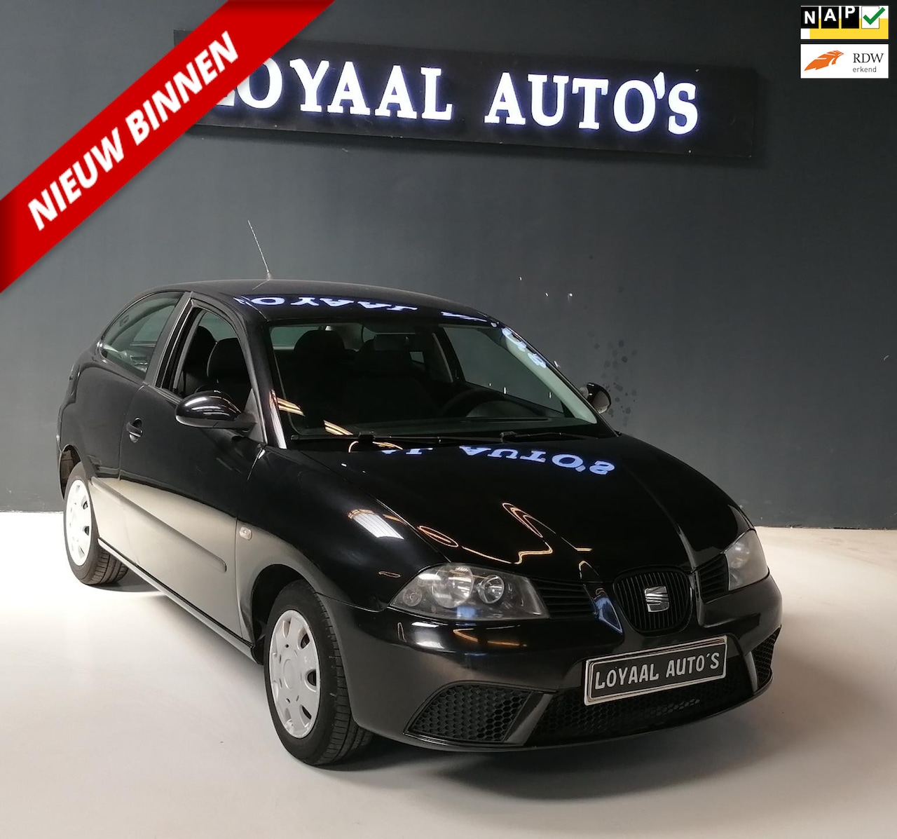 SEAT Ibiza - 1.4-16V Trendstyle | AIRCO | ELEK.RAMEN | APK | NAP - AutoWereld.nl