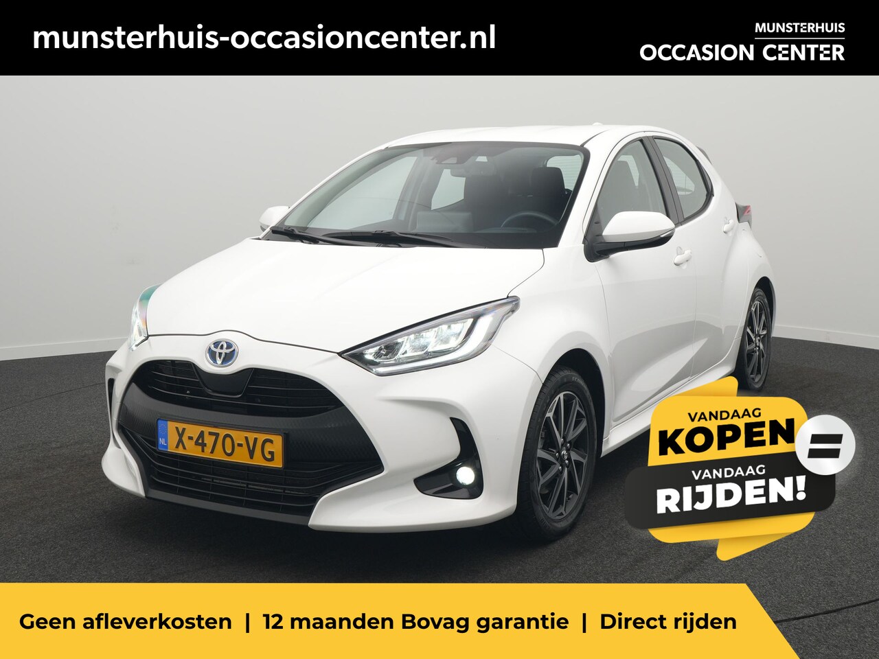 Toyota Yaris - 1.5 Hybrid Business Plus - RIJKLAARPRIJS - Achteruitrijcamera - Adaptive Cruise Control - AutoWereld.nl