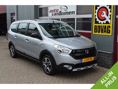 Dacia Lodgy - 1.3 TCe Stepway 7p. O.a: Trekhaak, PDC, Camera, Navi, Airco, Cruise, Etc. All-in prijs