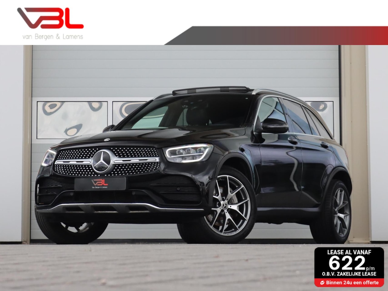 Mercedes-Benz GLC-klasse - 300e 4MATIC Premium Plus AMG | Panoramadak - AutoWereld.nl