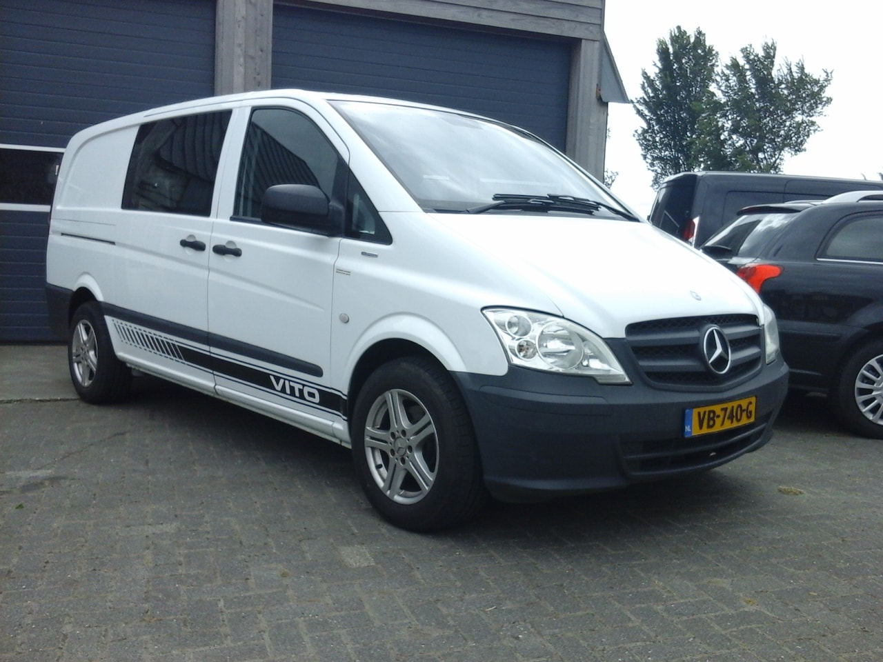 Mercedes-Benz Vito - 110 CDI 320 Lang DC Standaard Dubbele Cabine ,,cruise,,cv,,airco,,lm-velgen,, - AutoWereld.nl