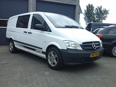 Mercedes-Benz Vito - 110 CDI 320 Lang DC Standaard Dubbele Cabine ,,cruise,,cv,,airco,,lm-velgen,,