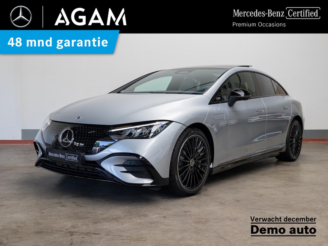 Mercedes-Benz EQE - Limousine 300 Business Solution AMG 90 kWh Panorama dak - AutoWereld.nl