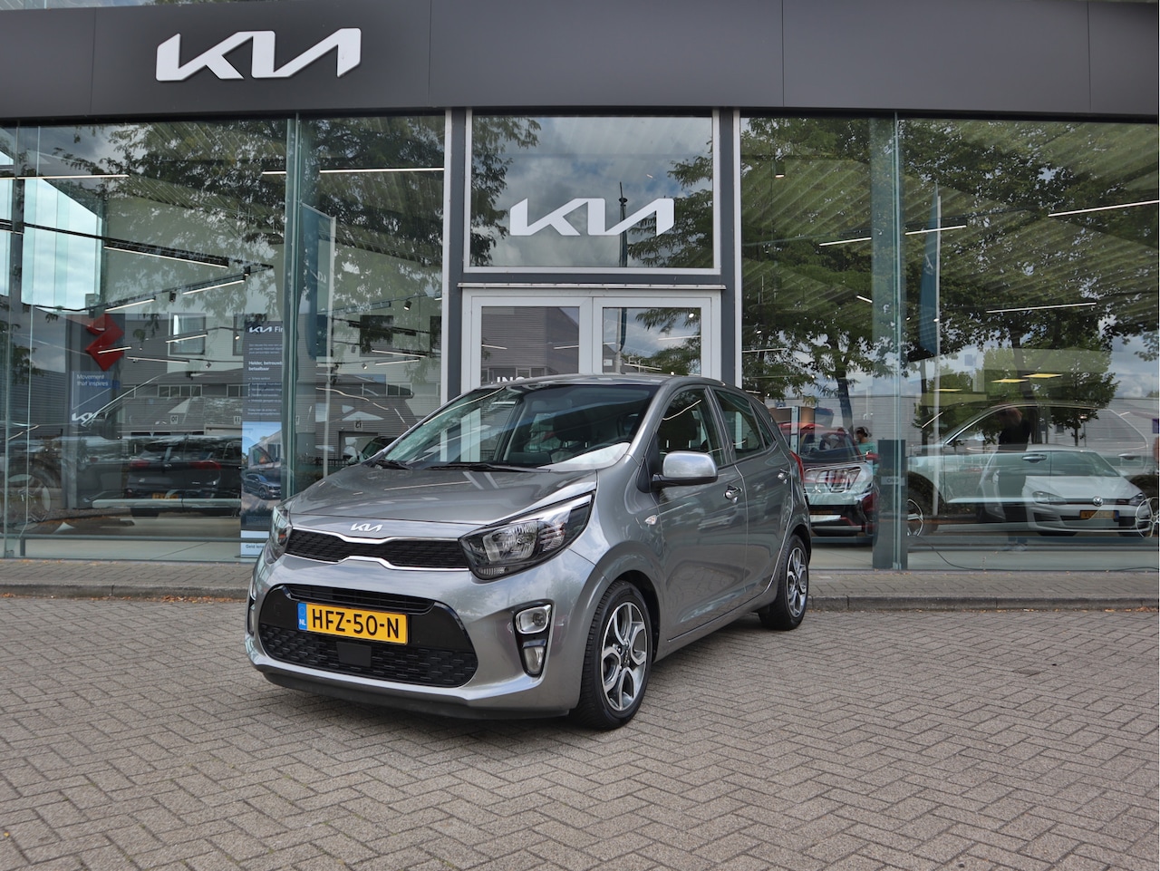 Kia Picanto - 1.0 DPi DynamicPlusLine | Automaat | Camera | Navigatie | Climate control | tot 10 jaar Ga - AutoWereld.nl