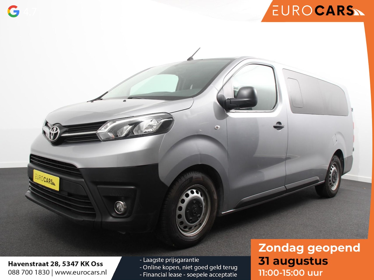 Toyota ProAce Shuttle - 2.0 D-4D Cool Comfort Long | 9 persoons | Airco | Cruise Control | Bluetooth | - AutoWereld.nl