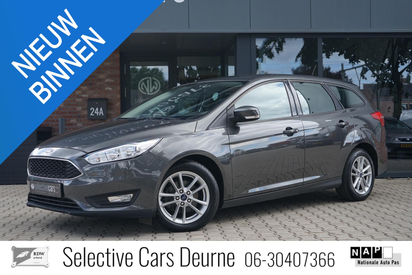 Ford Focus - SW 1.0i EcoBoost 92KW , 16´LM, Cruisecontrol, Clima, Nieuwe APK+ Beurt. - AutoWereld.nl