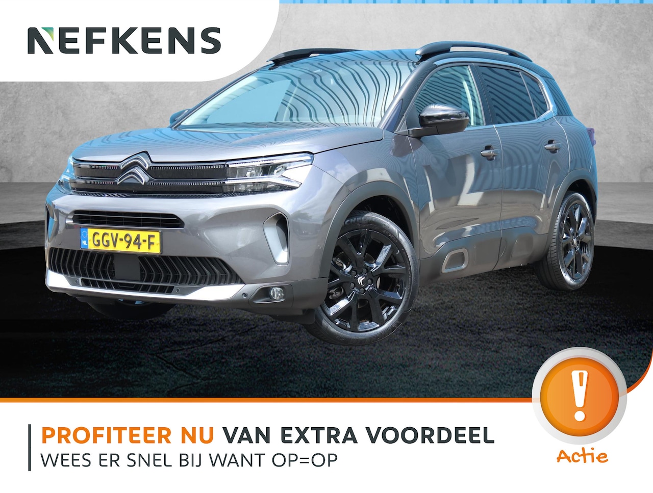 Citroën C5 Aircross - 1.2 136PK Hybrid ë-Series |  AppleCarPlay/AndroidAuto | Alcantara/Lederen Bekleding | Crui - AutoWereld.nl