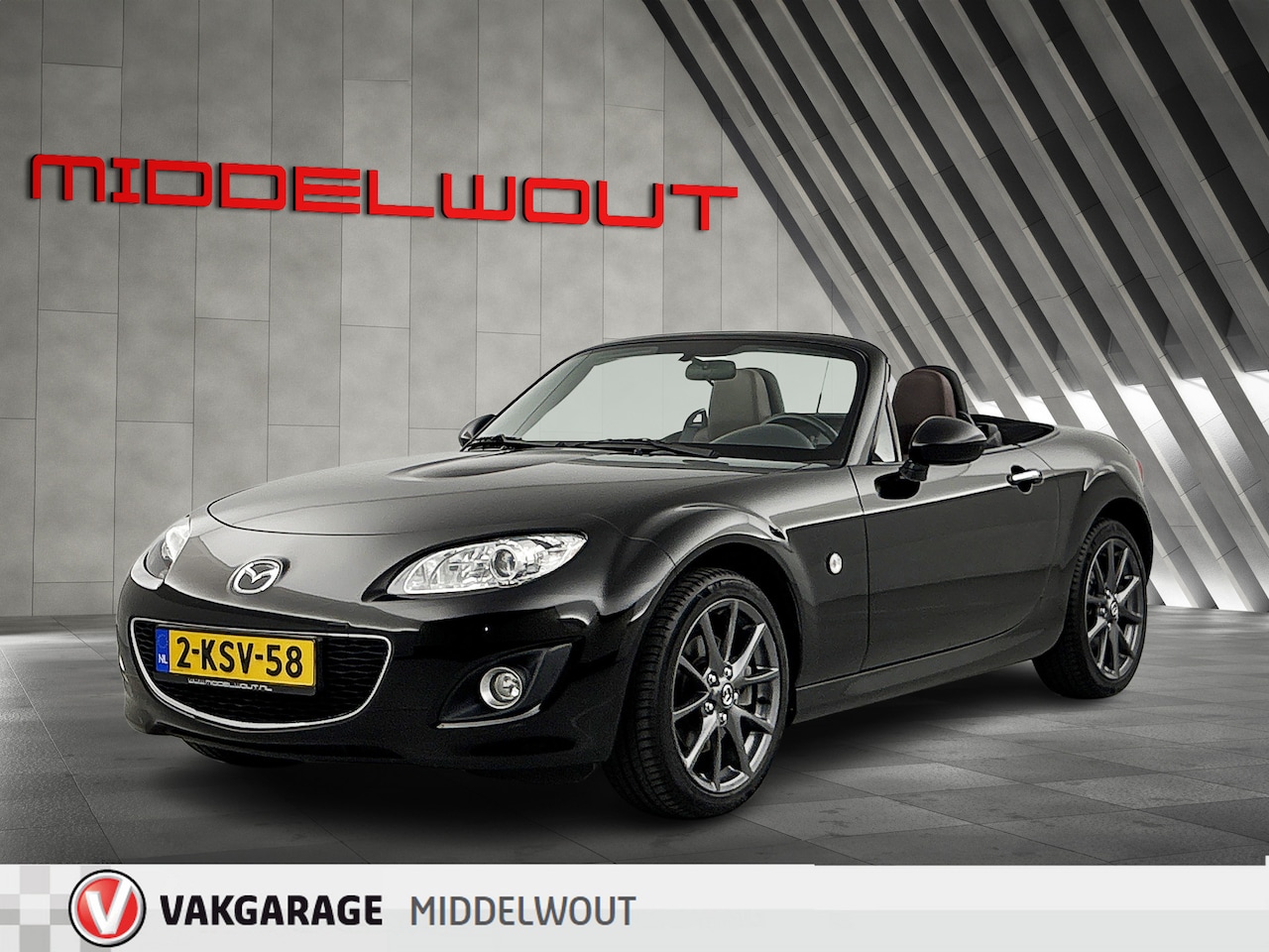 Mazda MX-5 Roadster Coupé - 1.8 Kyudo/Leder/Stoelv/Clima - AutoWereld.nl