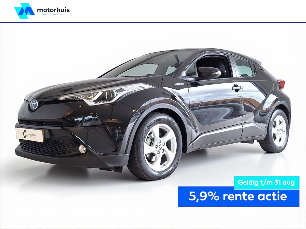 Toyota C-HR - 1.8 Hybrid 122pk CVT Active NAVI TREKHAAK CAMERA - AutoWereld.nl