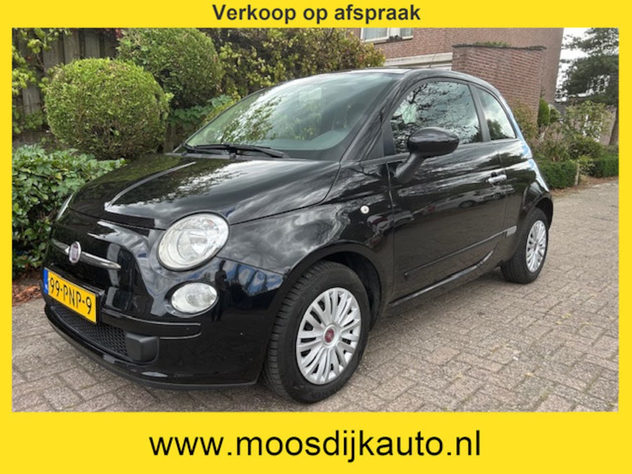 Fiat 500 - 1.2i Vanaf € 115,- p/m // 1e eig./ Automaat/ NL Auto/ airco/ NAP / verkoop op afspraak 06- - AutoWereld.nl