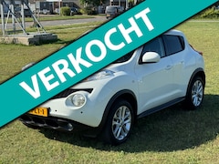 Nissan Juke - 1.6 Acenta Eco - Solid White - Nav/Cruise/Clima - Superleuk