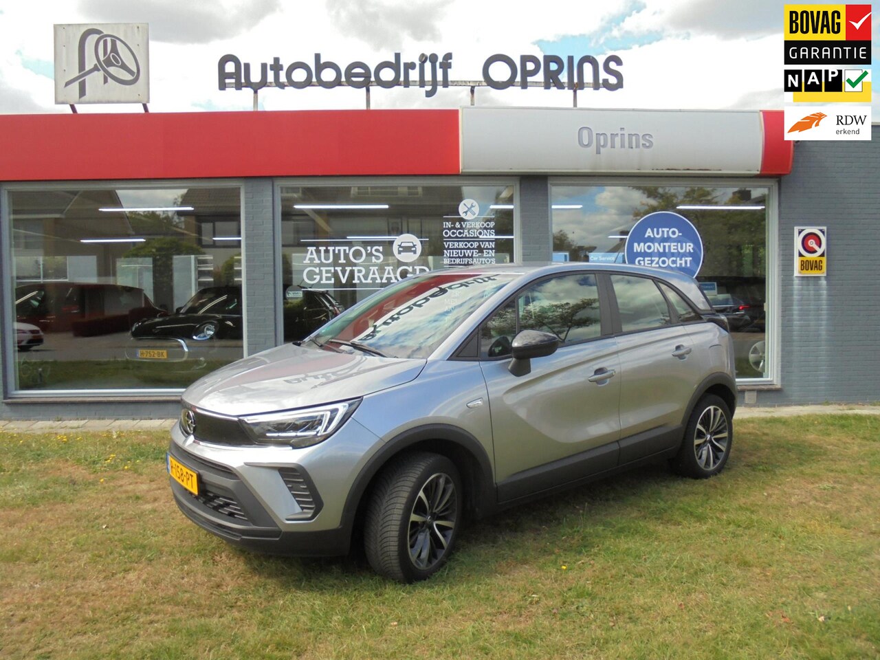 Opel Crossland - 1.2 Turbo Edition NL auto, Dealer onderhouden. - AutoWereld.nl