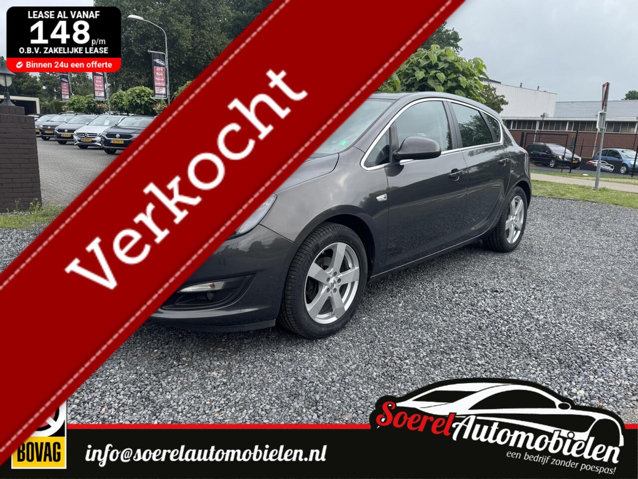 Opel Astra - 1.4 Turbo 115682km 5deurs trekhaak boekjes lm clima - AutoWereld.nl