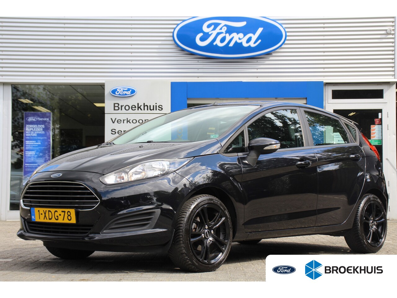 Ford Fiesta - 1.0 Style | 5-DEURS | NL-AUTO! | DEALER OH! | NAVI | BLUETOOH TELEFOON | AIRCO | LICHTMETA - AutoWereld.nl