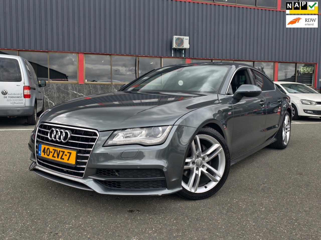 Audi A7 Sportback - 2.8 FSI Pro Line S -LINE / LEDER / 20" SP VLG / NAP /NL AUTO / - AutoWereld.nl