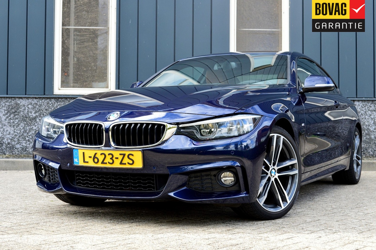 BMW 4-serie Coupé - 420i M-Sport High Executive Rijklaarprijs-Garantie Leder Sport interieur Led Camera Apple - AutoWereld.nl